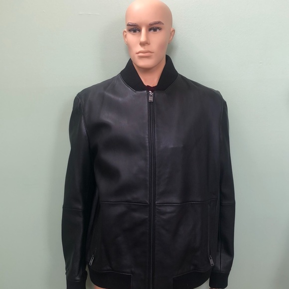 Hugo Boss Leather Jacket - Picture 3 of 10